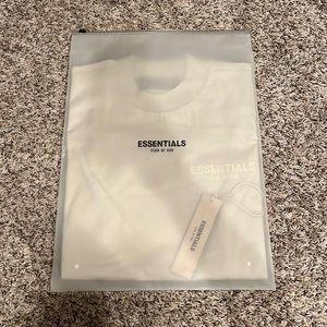Fear of God Essentials wheat t-shirt